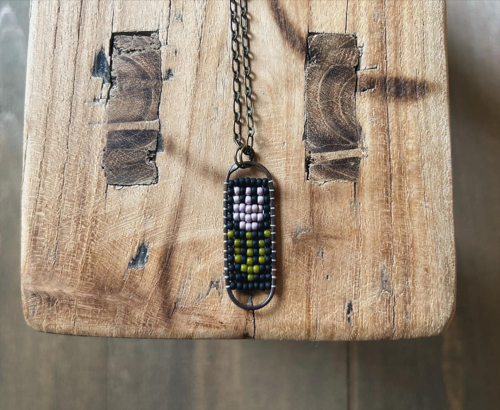 Lavender Tulip Necklace