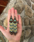 Four Corner Fringe Earrings