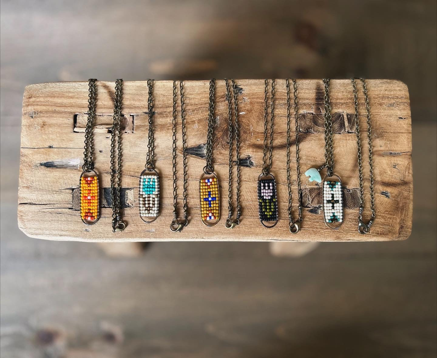 Guinnevere Necklace in Mustard