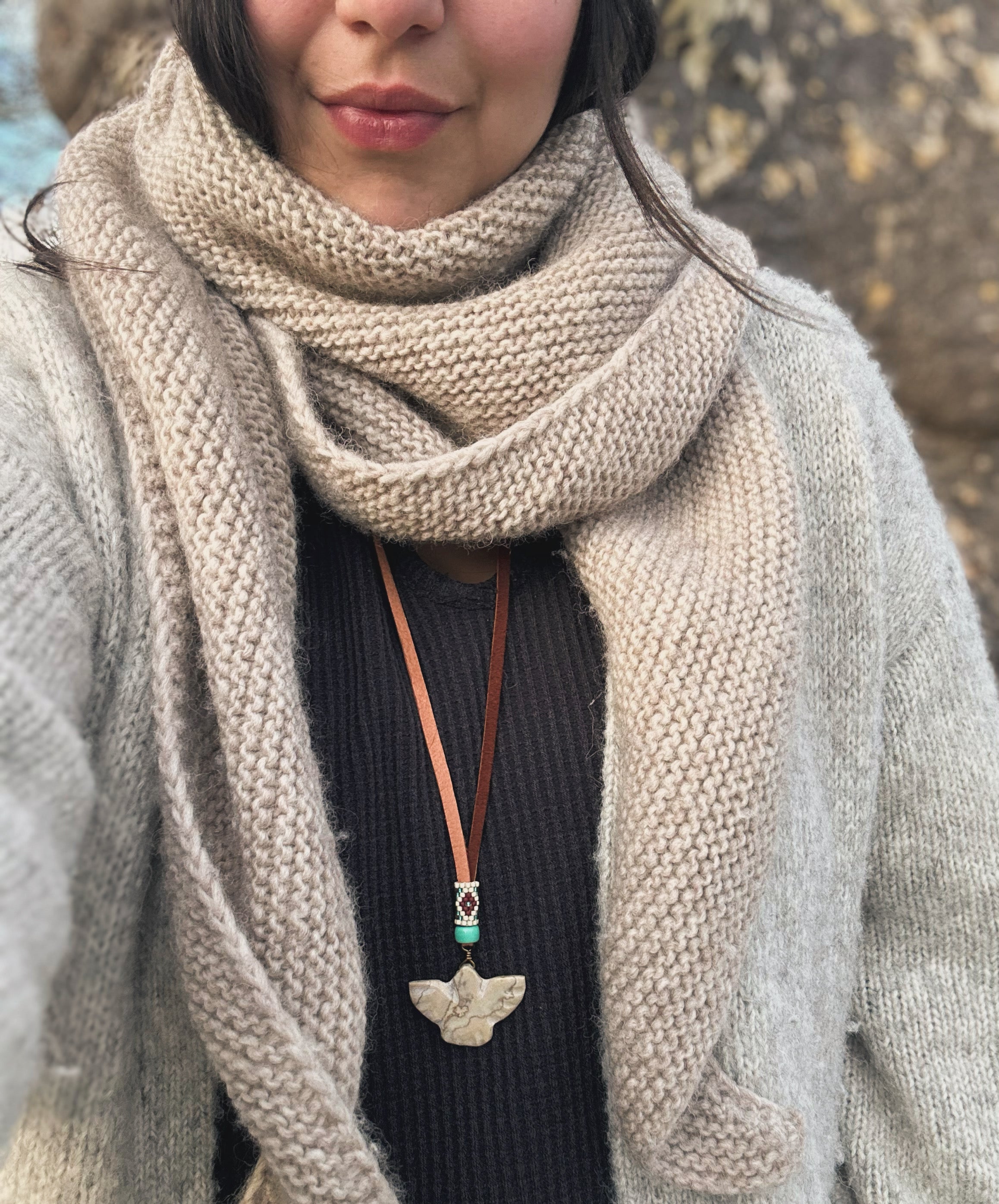 Marble Thunderbird Wanderer's Talisman