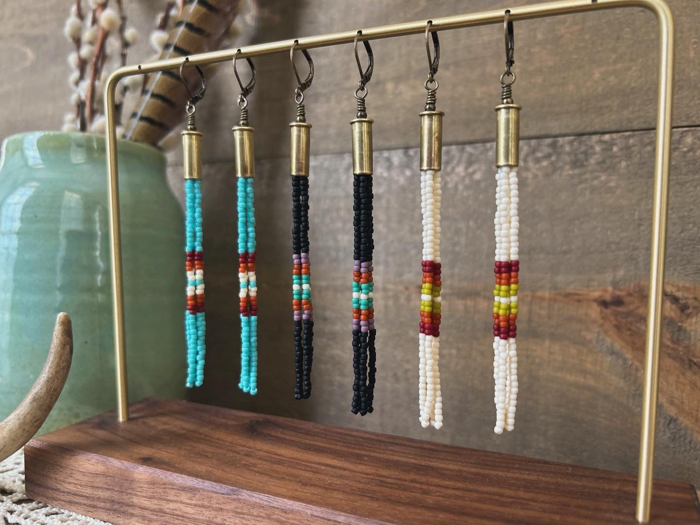 .22 Shell Fringe Earrings