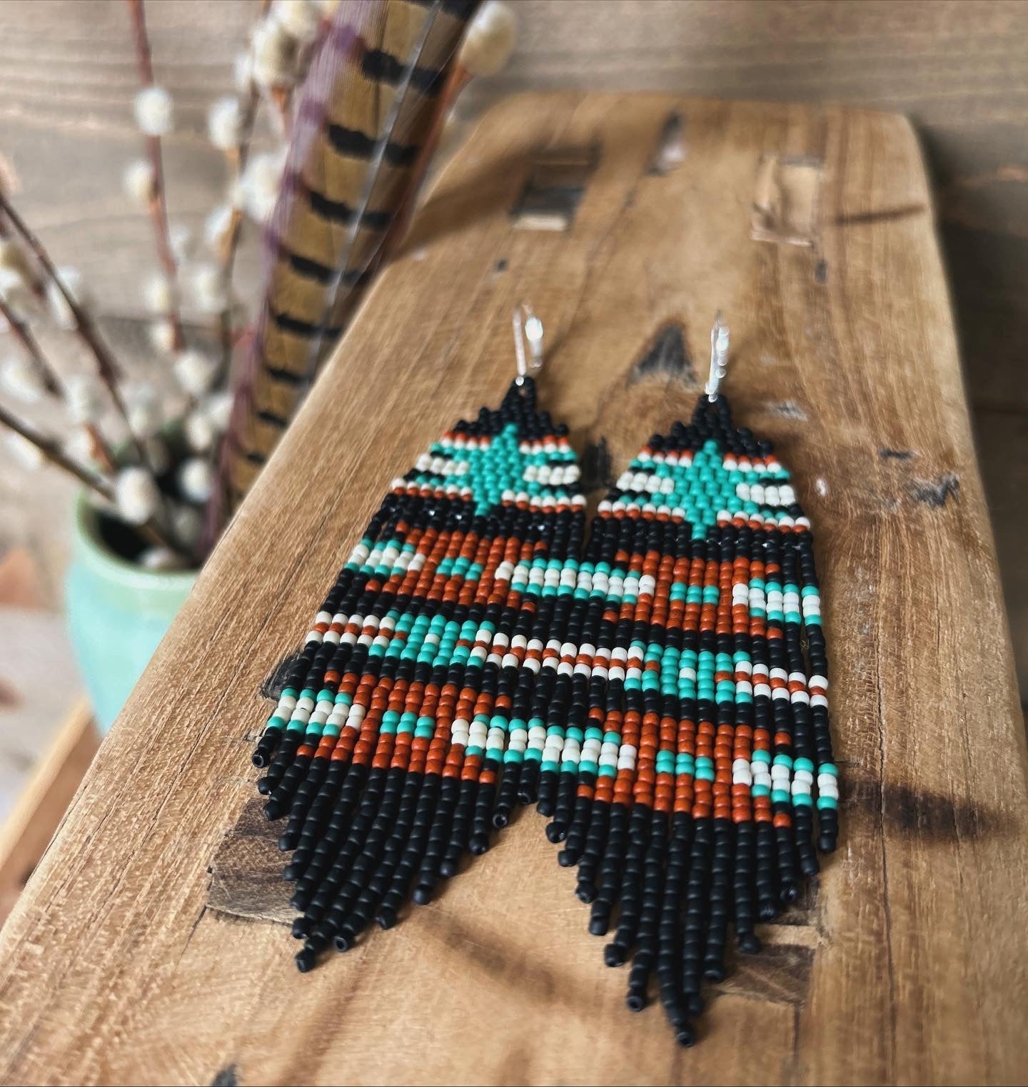 Tapestry Earrings No. 3