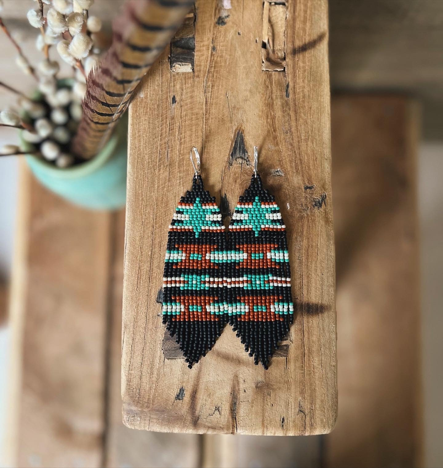 Tapestry Earrings No. 3