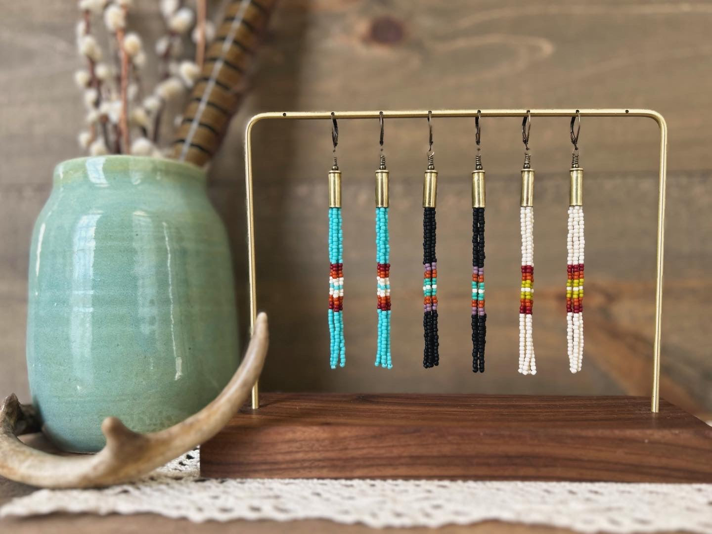 .22 Shell Fringe Earrings