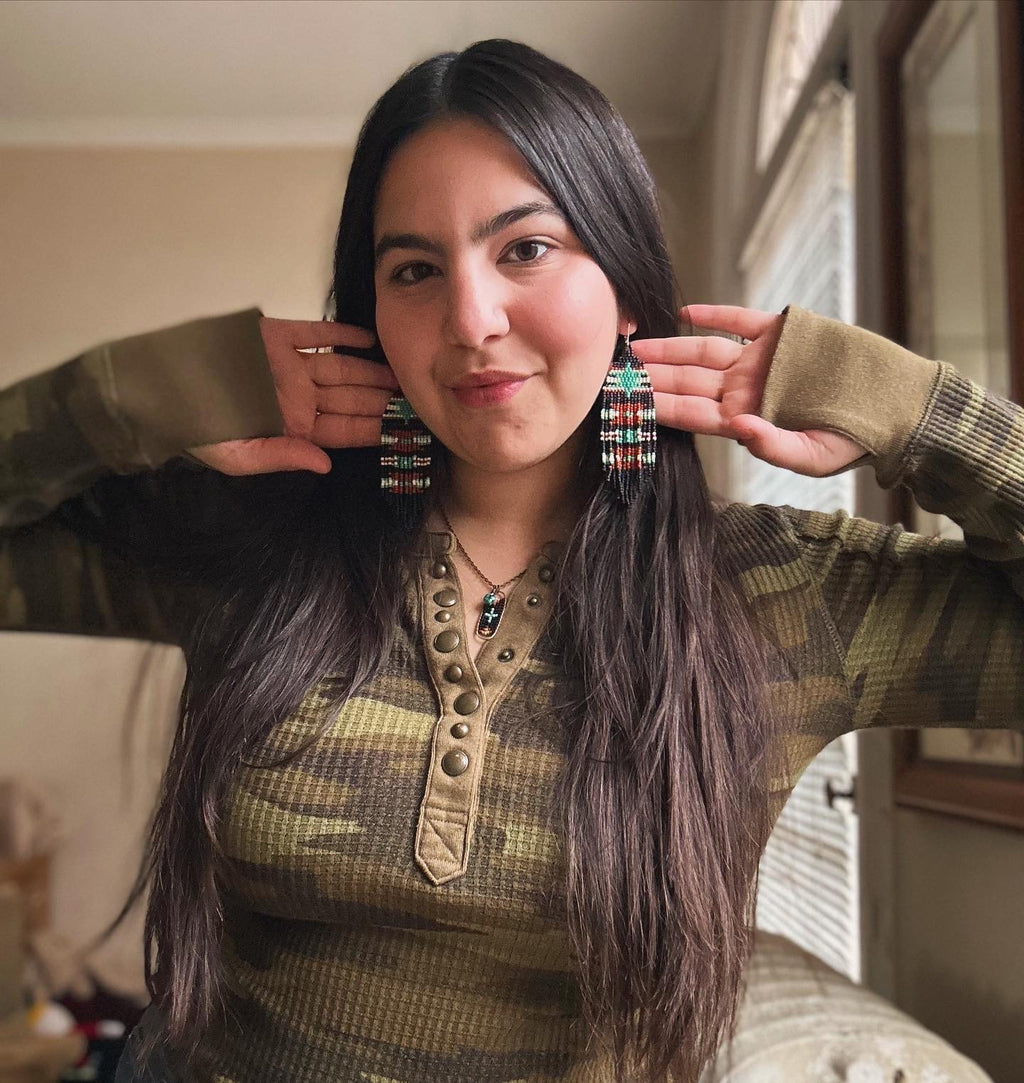 Tapestry Earrings No. 3