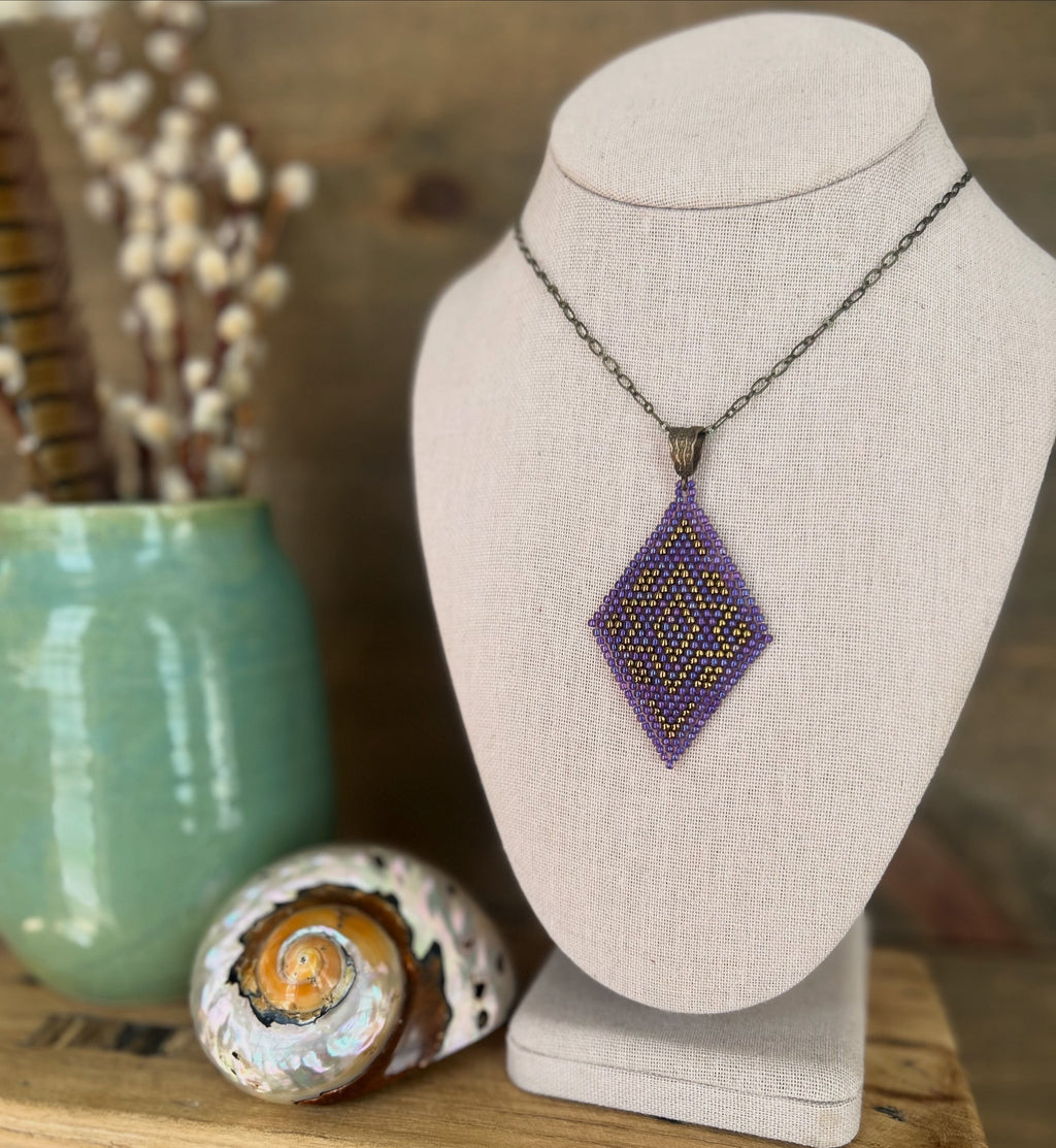 Starlight Pendant in Purple