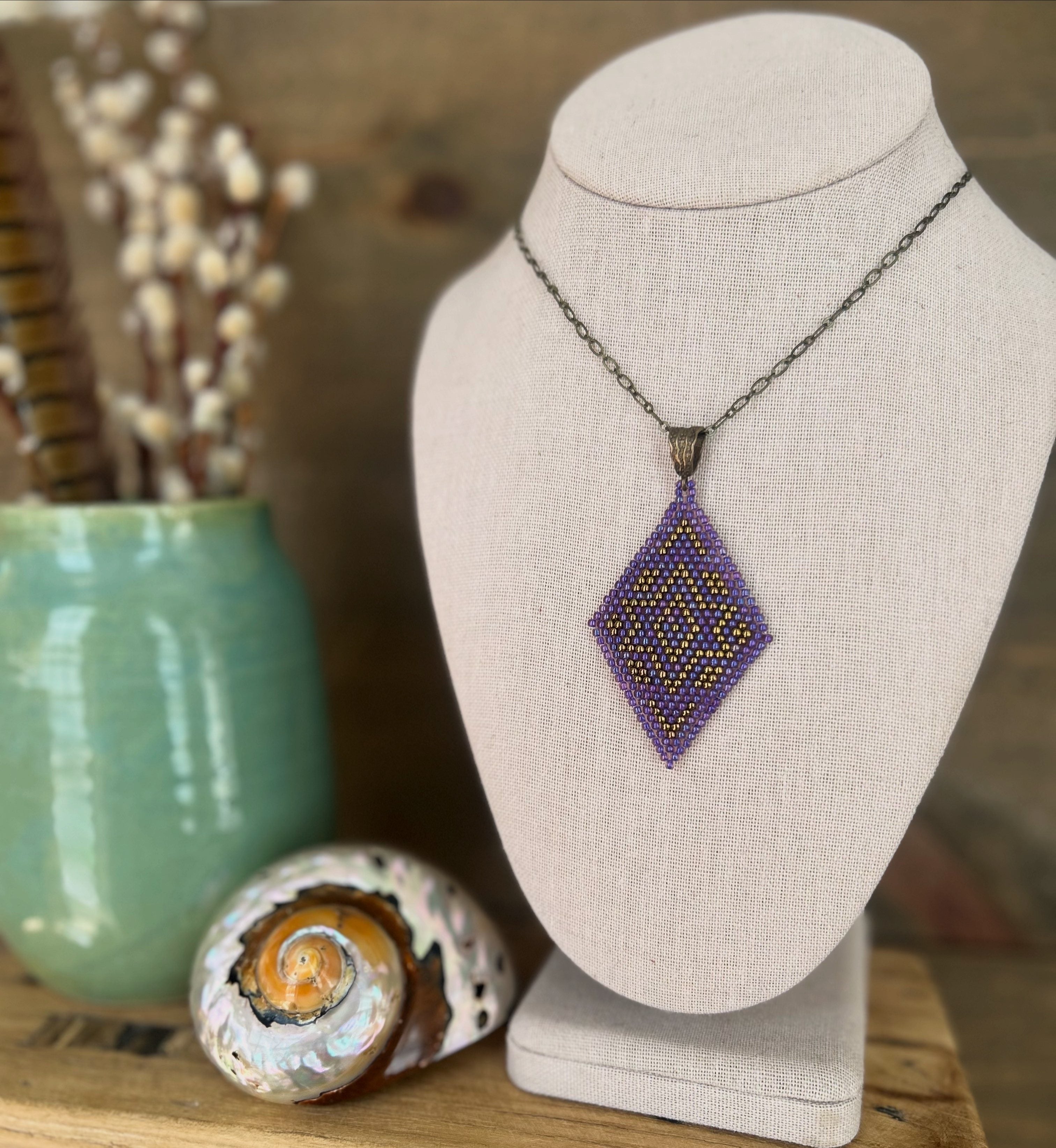 Starlight Pendant in Purple