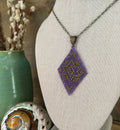 Starlight Pendant in Purple