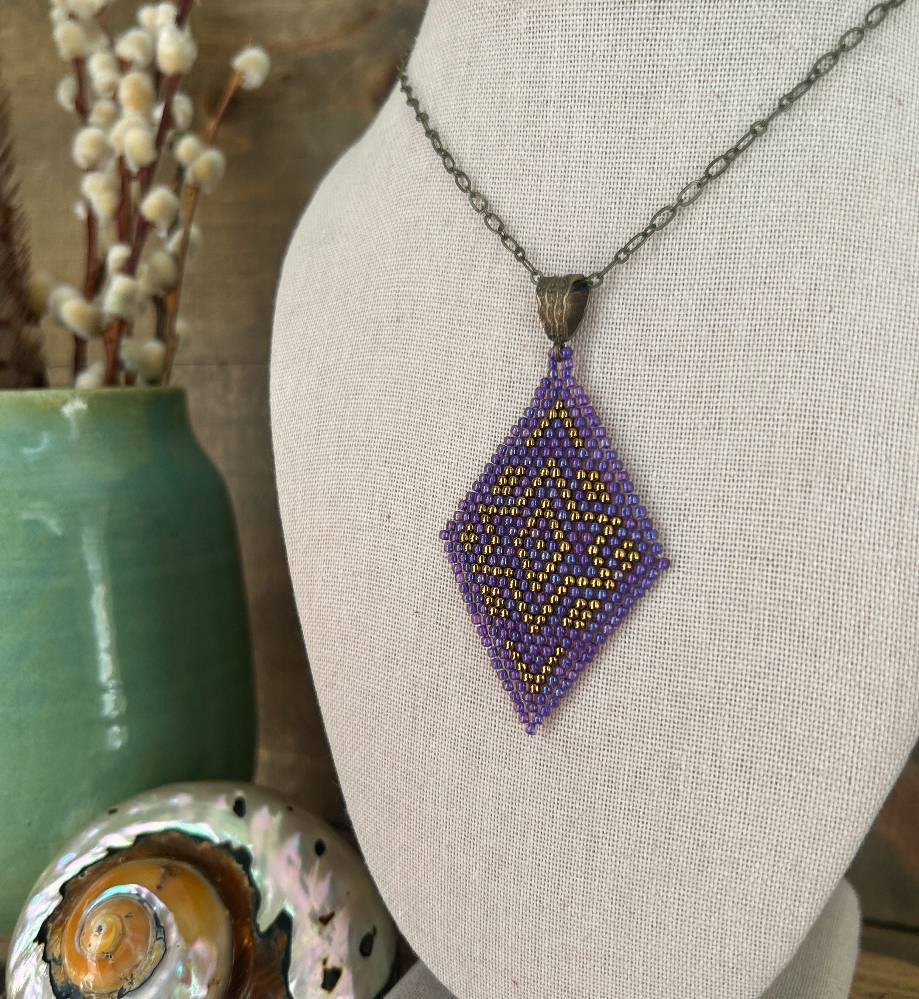Starlight Pendant in Purple
