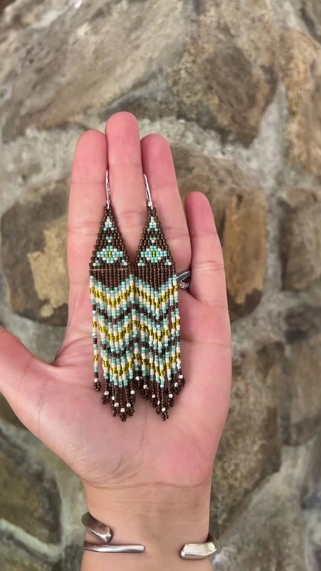 Four Corner Fringe Earrings
